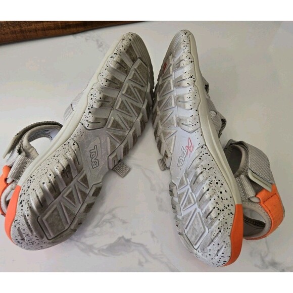 TEVA X Herschel Men Hurricane XLT2 ALP GREY /ORANGE SANDAL Size 9 - Picture 8 of 8